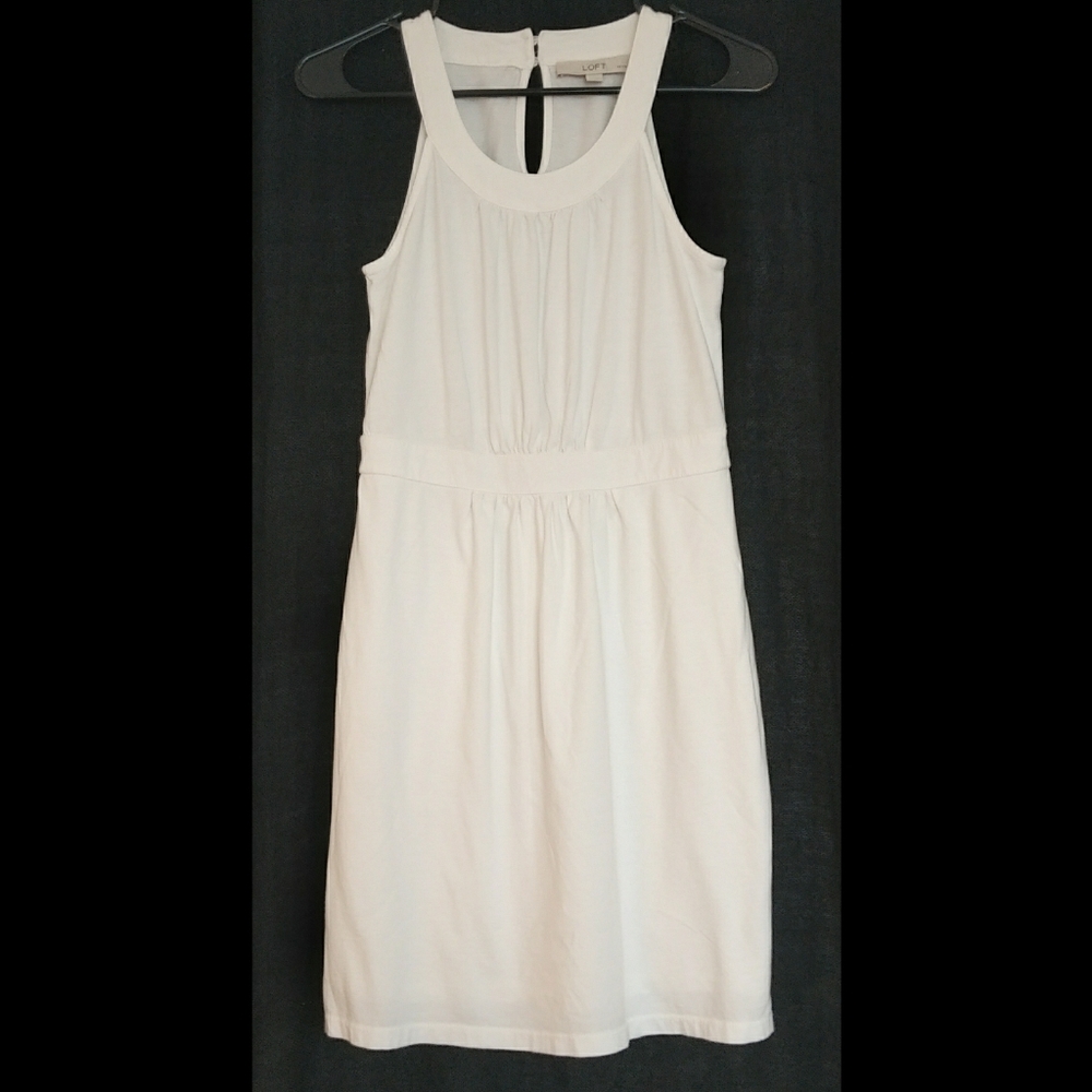 LOFT White Mini Dress